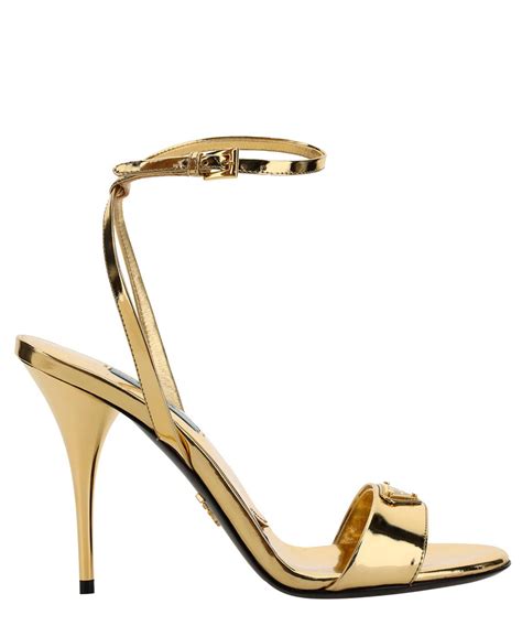 prada sandals therealreal|prada heeled sandals.